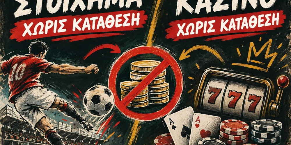 χωρις καταθεση