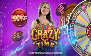 Novibet Casino live: Crazy Time η Τροχός της Τύχης!